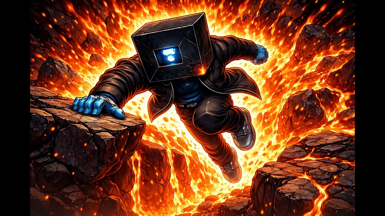 escaping lava for brainrots!