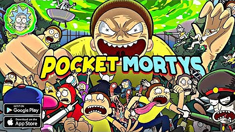 Rick And Morty : Pocket Mortys || Android - iOS Gameplay ( HD - 4K )