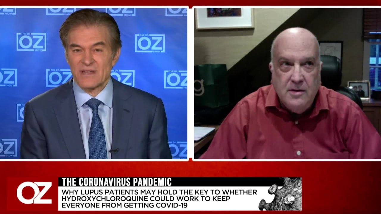 Dr. Oz Asks Rheumatologist Dr. Daniel Wallace If Any Of His Patients