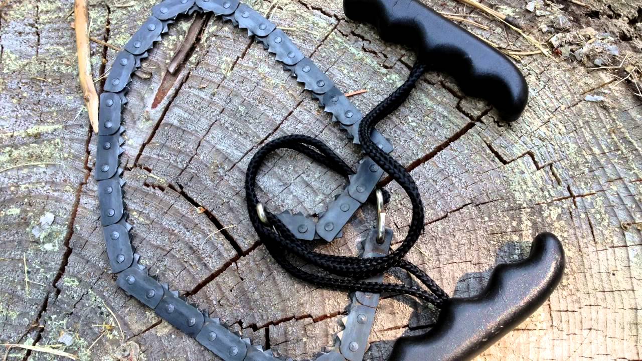 Lumberjack Pocket Chain Saw Review YouTube