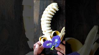 Next-Level Fruit Cutting Banana 🍌 Carving #trending #short #fruitcutting 💖🌼