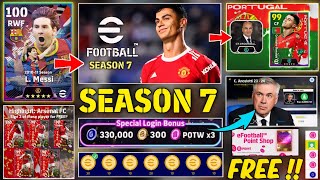 Finally eFootball™ 2024 Season 7 National Team Packs In eFootball 2024!!🤩 Free Messi & Free Coins 🤯