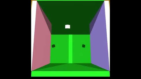 Augmented Ray Tracer - Rotating Cube