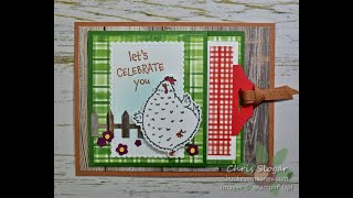 Hey Birthday Chick Popping Flap Card
