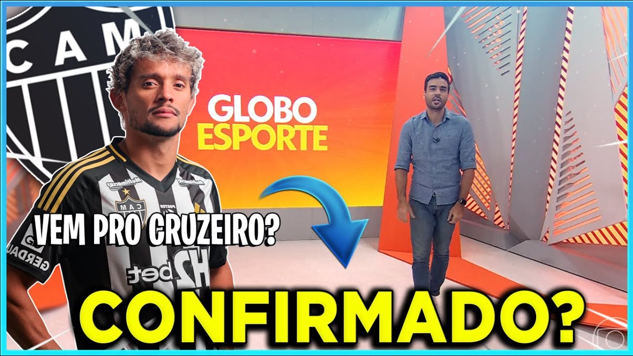 GLOBO ESPORTE MINAS 28/11 GUSTAVO SCARPA VEM PRO RIVAL? MERCADO DA BOLA AGITADO NOTICIAS DO CRUZEIRO