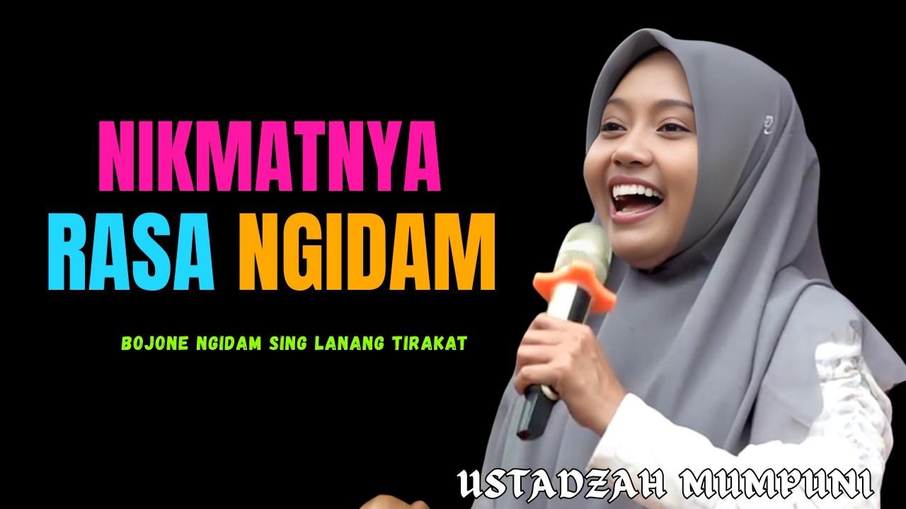 WANITA HAMIL MENGGUGURKAN DOSA || CERAMAH  LUCU USTADZAH MUMPUNI