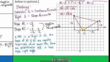 Video Lesson 05   Coordinate Proofs with Triangles