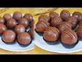 KUE BOLA COKLAT MEWAH DENGAN 4 BAHAN