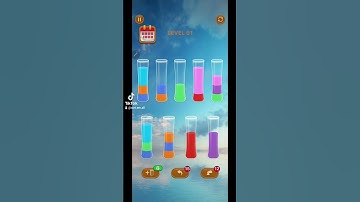 Sort Em All -- Water Puzzle Level     91      #games #gaming #usa #fyp