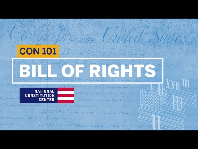 The Bill of Rights | Constitution 101 class=