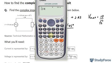 📚 How to find the complex impedance for a circuit