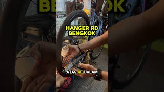 Contoh hanger rd bengkok bila check aligment