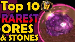 Top 10 Rarest Ores & Stones