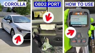 Check Engine Light? OBD2 Port & Code Reader (2019 - 2026 Toyota Corolla)