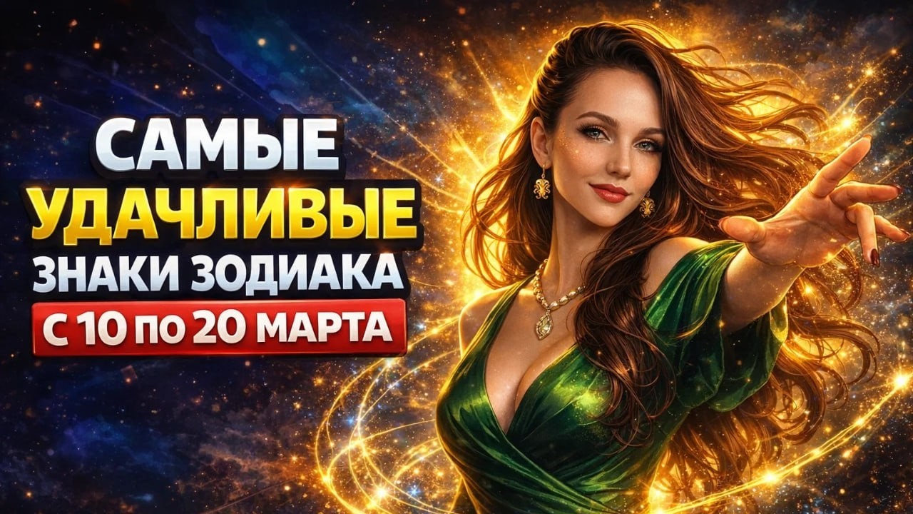 Астрологический разбор. Самые удачливые знаки зодиака с 10 по 20 марта.