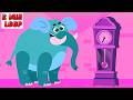 Hickory Dickory Dock Remix 🎵 [2 Minute Loop] Several Funny Sound Versions 🐭⏰ Kids &amp; Nursery Rhymes
