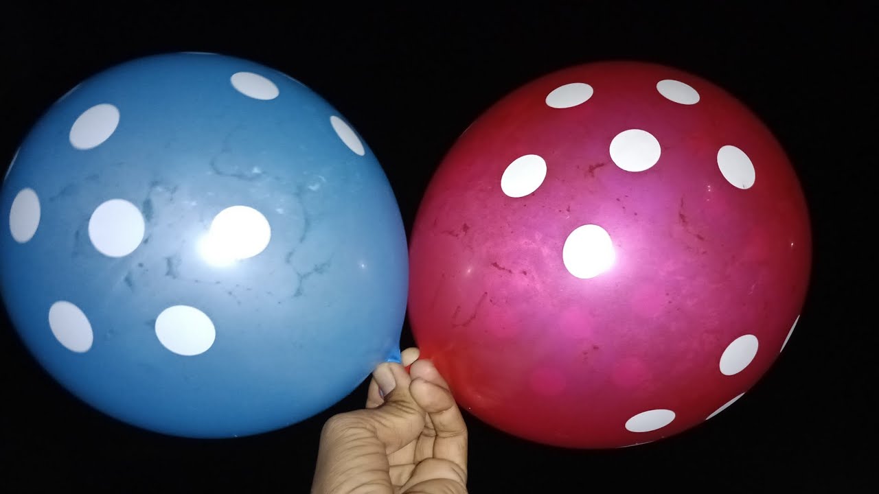  Funny sound in balloon 🎈