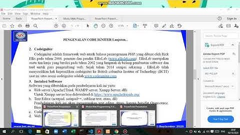 Tugas Web Programming II Pertemuan 2, Installasi CodeIgniter