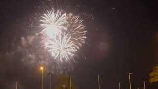 احتفالات رأس السنه / new year fireworks