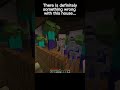 Paranormal house #minecraft #shorts