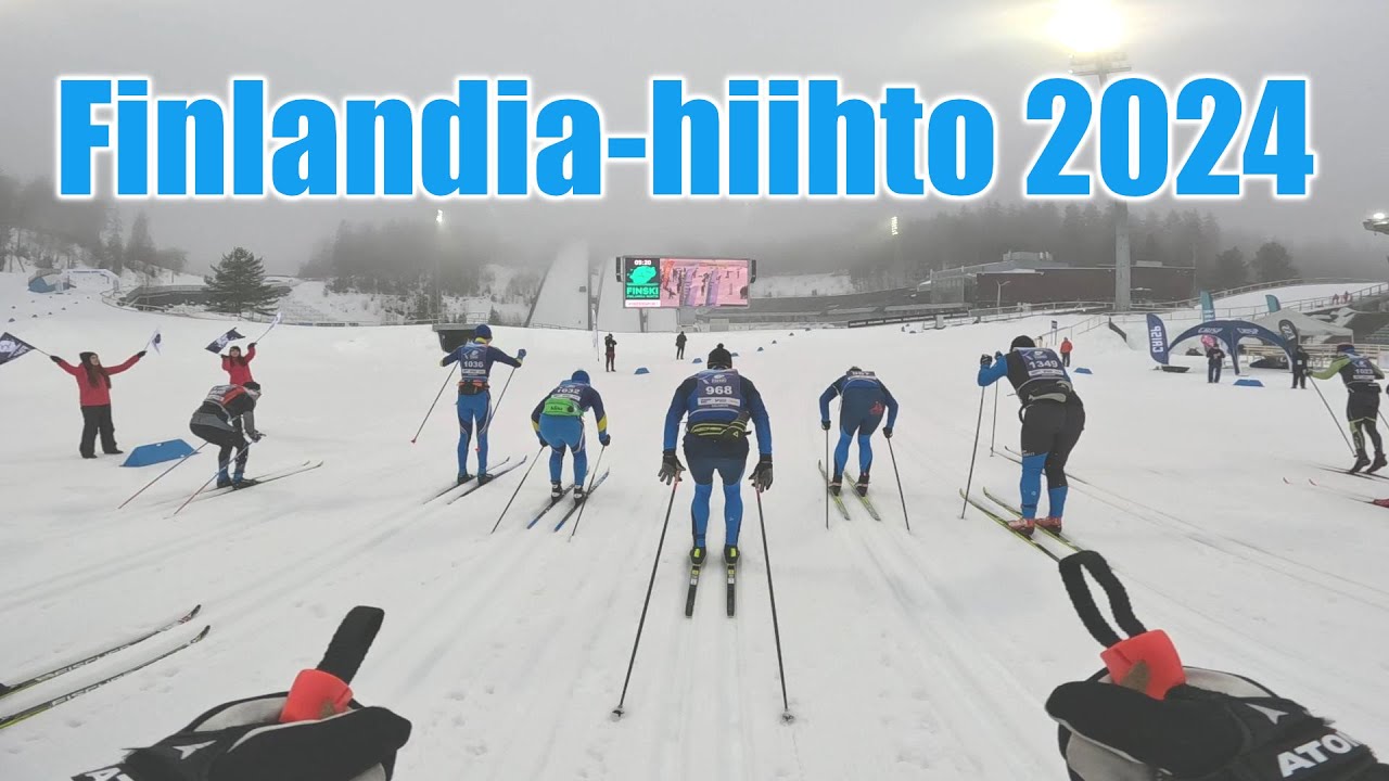Finlandia-hiihto 2024: 62 km classic (POV)