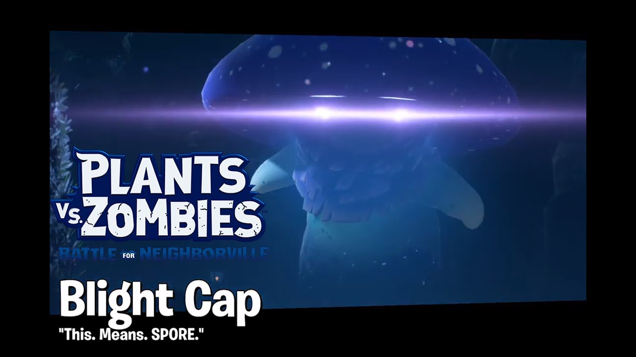 Blight Cap Giant Night Cap Blight Cap Final Boss Plants vs Zombies Battle for ...