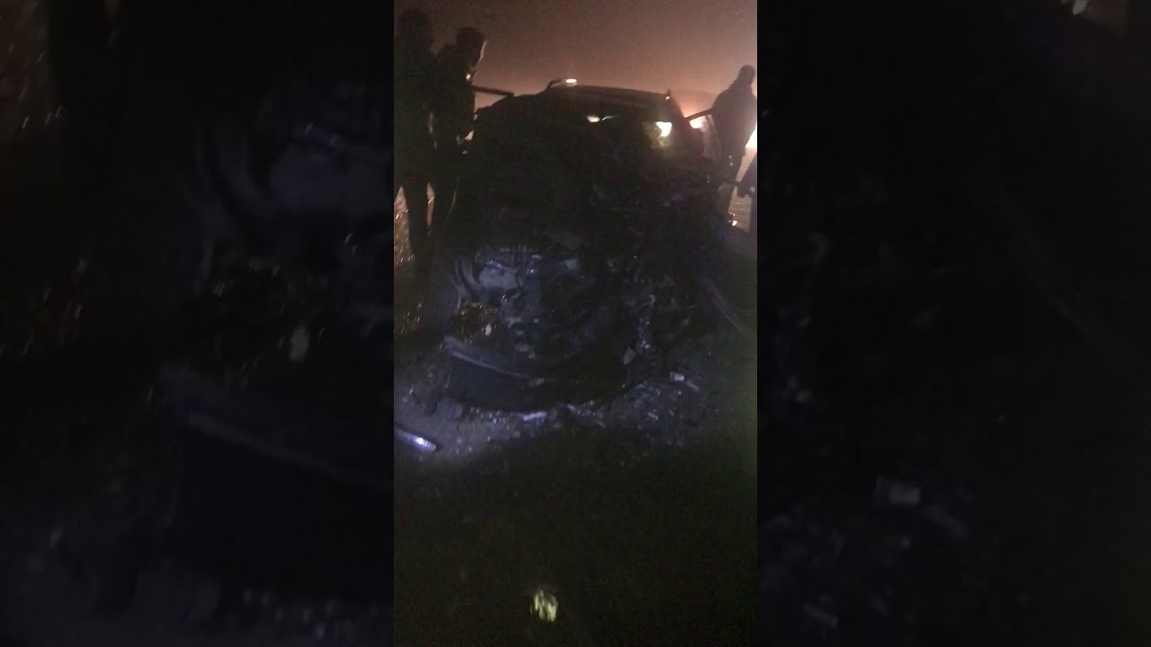 Момент страшного дтп на ставрополье