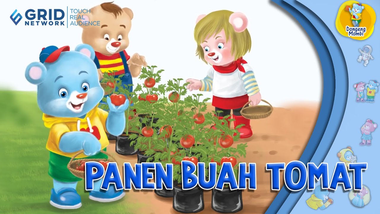 Dongeng Mombi Panen Buah Tomat Kartun Anak YouTube