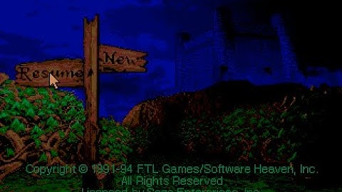 Dungeon Master II: The Legend of Skullkeep - Sega CD (1994)