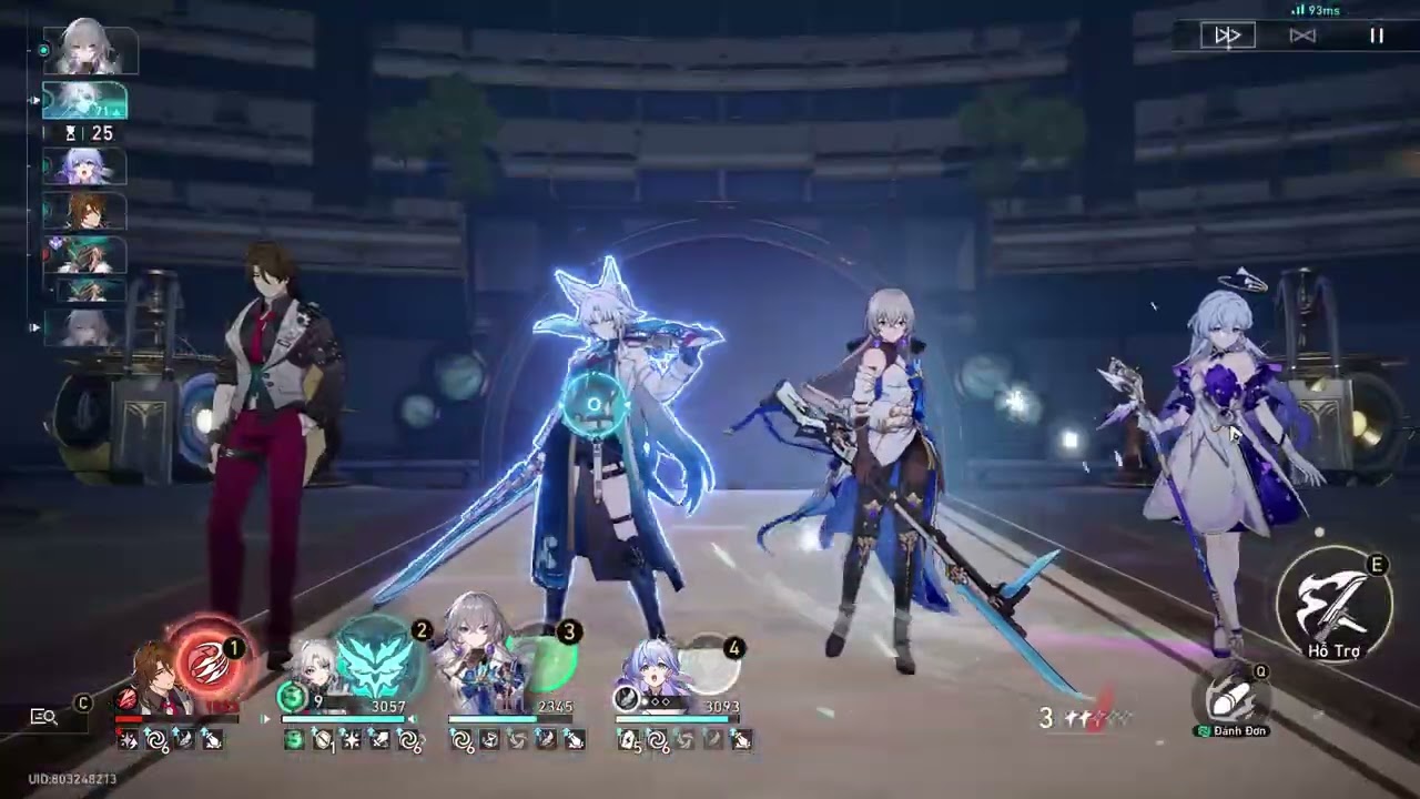 [HSR] : 2.5 NEW MoC12 | 0 Cycles Aventurine boss Showcase |