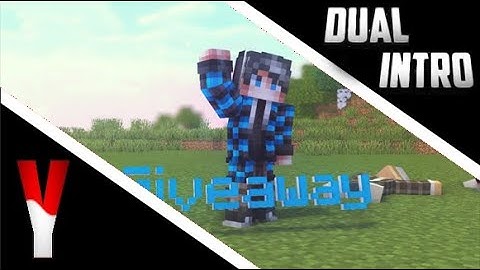 Dual Intro Minecraft Giveaway by GDuck MC ツ [Mine-imator+PZ]: Lag?