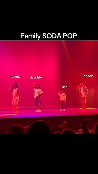 Dancing Family SODA POP - Check out our full performance video 😎
