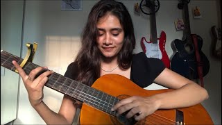 Raata Lambiya (Shershaah) - Fingerstyle cover | Mihika Sansare