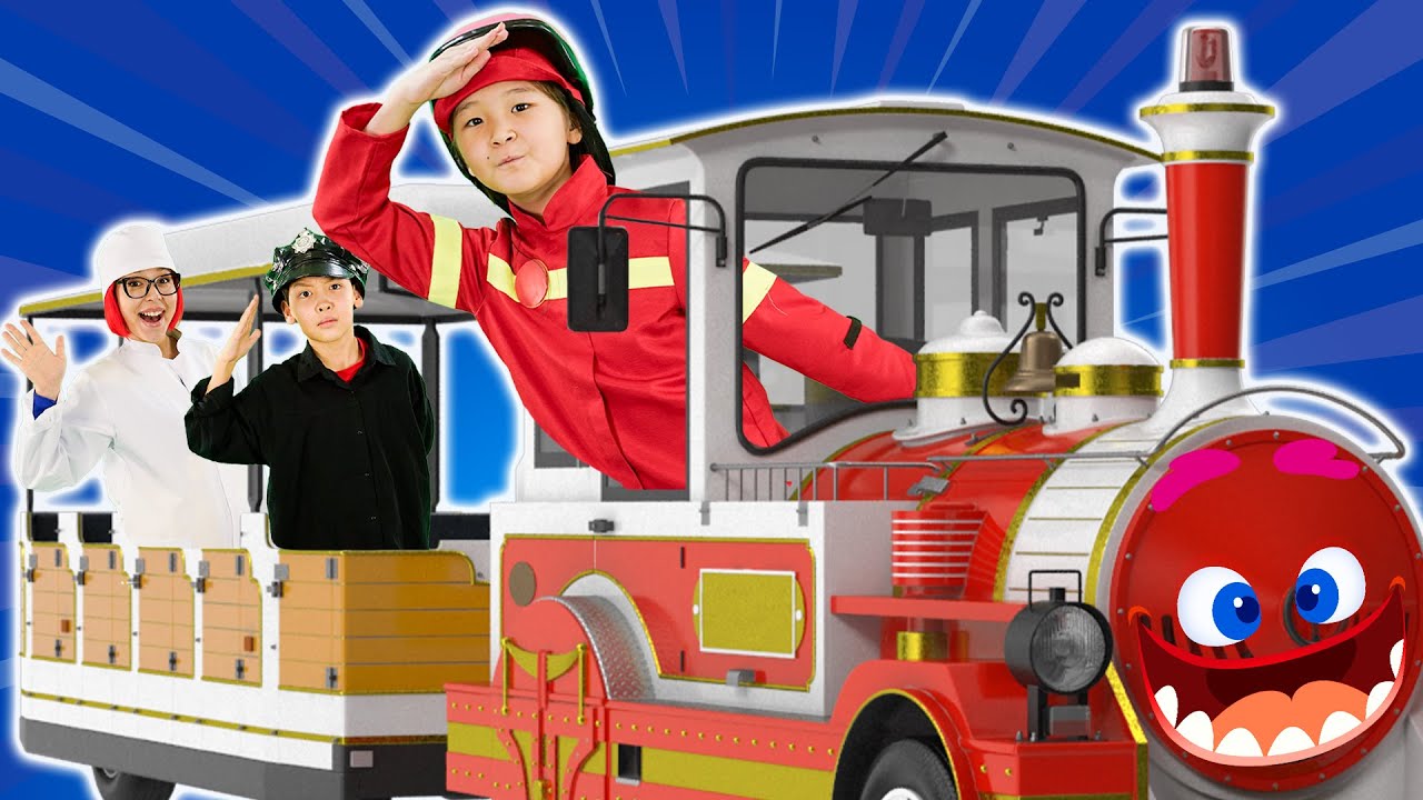 Train Choo Choo Song | Hokie Pokie Kids Videos - YouTube