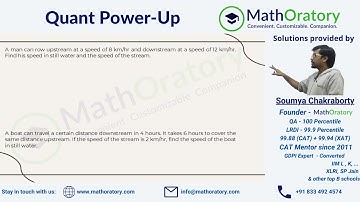 Quant Power-Up: Tackle CAT QA - Time Speed Distance | Daily Practice #4