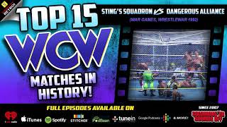Top 15 WCW Matches | Sting's Squadron vs. Dangerous Alliance (WrestleWar 1992)