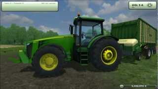 Farming simulator 2013 OGF MAP Sistema raccolta erba,paglia e alimentazione mucche razione mista