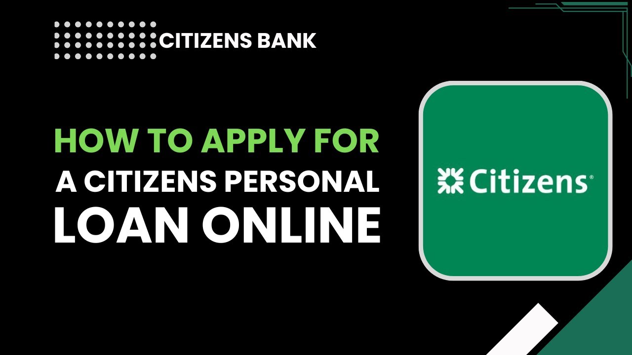 Как подать заявку на получение потребительского кредита в Citizens онлайн (пошаговая инструкция)