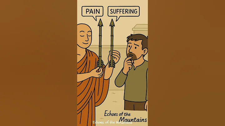 Day 6 The Two Arrows: Pain Is Inevitable, Suffering Is Optional  #monkwisdom #mindfulpresence