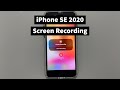 How To Screen Record On iPhone SE (2020), iPhone 8, iPhone 7 with Audio
