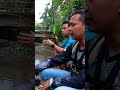 biarpun selokan sekecil ini tapi udangnya banyak, seru mancing disini #shorts