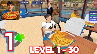 Pizza Simulator | Gameplay Walkthrough Part 1 - Tutorial + Day 14: Level [1-30] screenshot 5