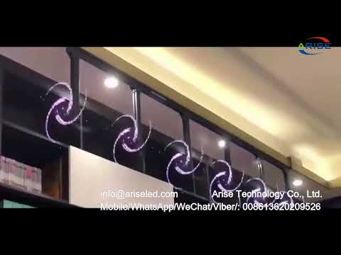 Hologram 3D Holographic Naked Eyes 3D LED Fan with Wifi App Control Cloud Mall hologram High resolut