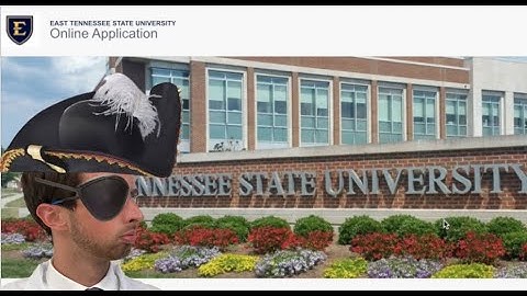ETSU Application - Walkthrough