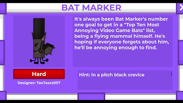 How to get Bat Marker - Find The Markers