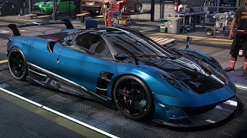 NFS HEAT - Pagani Huayra customization and gameplay