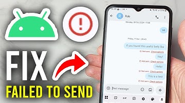 Fix Failed To Send Text Message On Android - Step By Step