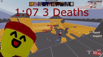 1:07 Matrix Competitive Speedrun 3 Deaths