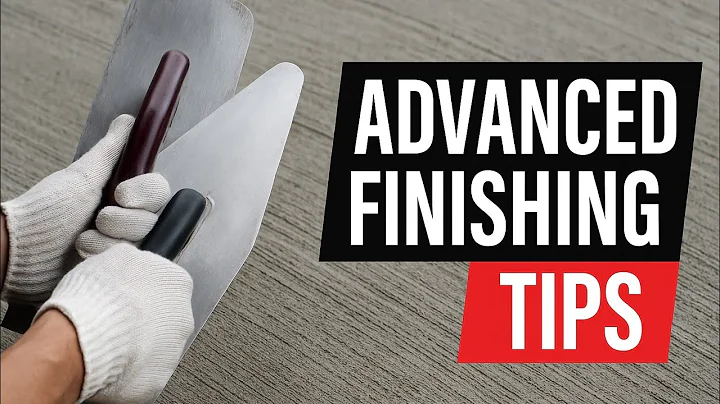 ADVANCED #FINISHING TIPS