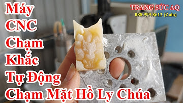 Muzi Máy CNC Chạm Khắc Đá - Chạm Mặt Dây Chuyền Hồ Ly chúa